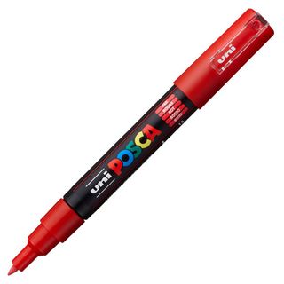 Posca Uni-Ball Marker Pen PC-17K - XXL Chisel Tip for Large Backgrounds - Gold & Silver