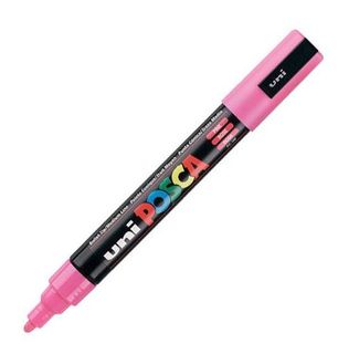 Uni Posca Paint Marker Set, Water-Based Acrylic Art Painting Pens