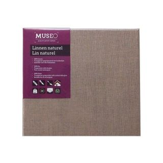 MUSEO NATURAL LINEN STRETCHED CANVAS