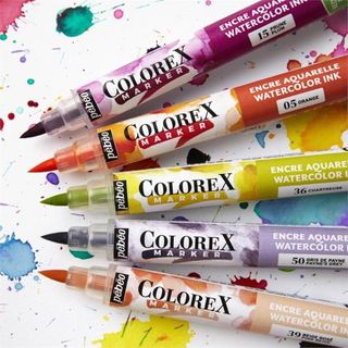 PEBEO COLOREX WATERCOLOUR INK MARKERS