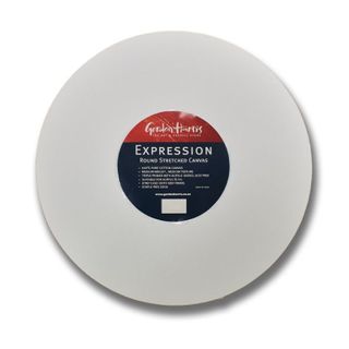 EXPRESSION STRETCHED CANVAS ROUND