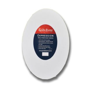 EXPRESSION STRETCHED CANVAS OVAL