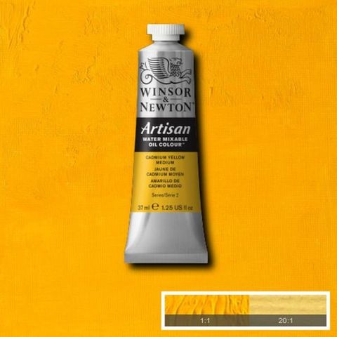 W&N ARTISAN 37ML S2 CADMIUM YELLOW MEDIUM