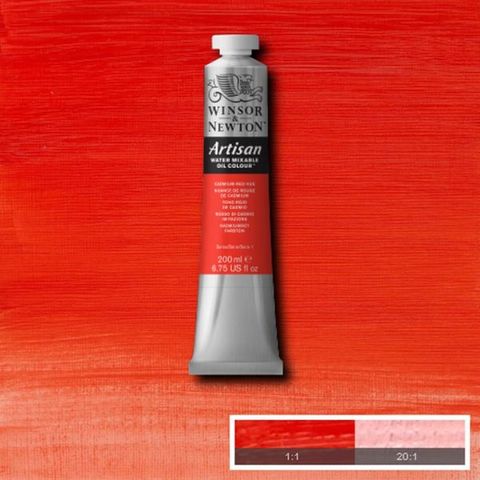 W&N ARTISAN 200ML CADMIUM RED HUE