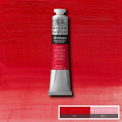 W&N ARTISAN 200ML CADMIUM RED DEEP HUE