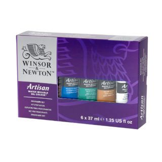 W&N ARTISAN BEGINNERS SET 6 X 37ML TUBES