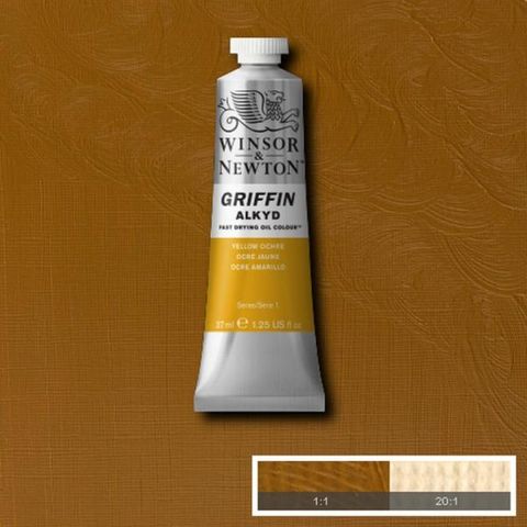 W&N GRIFFIN 37ML YELLOW OCHRE S1