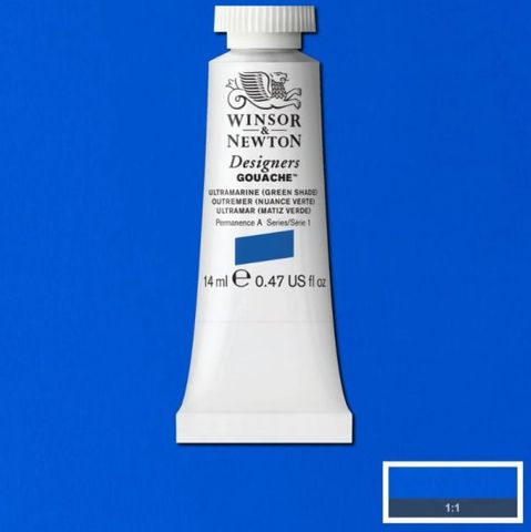 W&N D GOUACHE 14ML S1 ULTRAMARINE (GS)