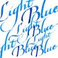 W&N CALLIGRAPHY INK 30ML LIGHT BLUE