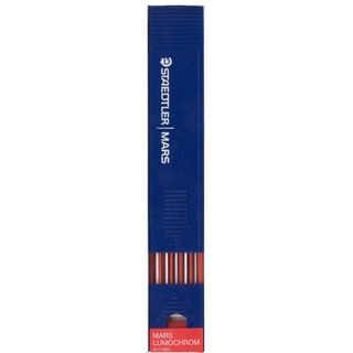 STAEDTLER MARS LUMOCHROM LEADS 2MM RED PKT12