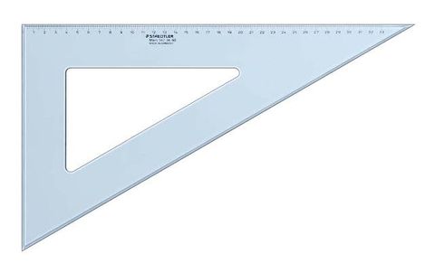 STAEDTLER 60 DEG 36CM SET SQUARE