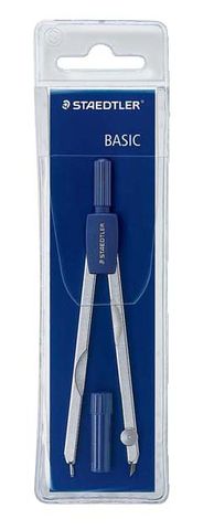 STAEDTLER MARS BASIC COMPASS WITH SPARE LEADS