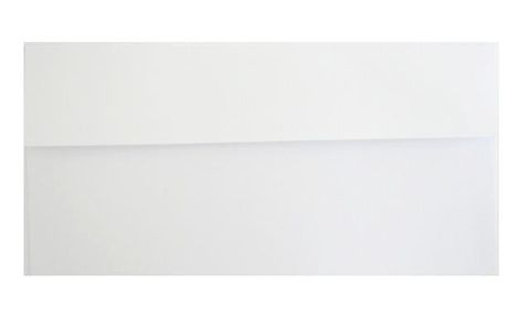 COLOURFIELD ENVELOPES DLE PURE WHITE PKT10