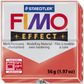 FIMO EFFECT BLOCK 57G TRANSLUCENT RED
