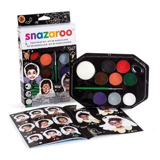 SNAZAROO FACE PAINT HALLOWEEN SCARY FACES KIT