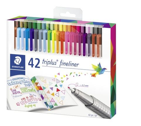 STAEDTLER TRIPLUS FINELINER 0.3 SET 42