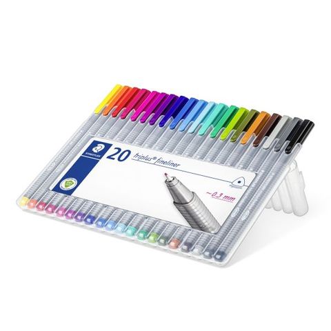 STAEDTLER TRIPLUS FINELINER 0.3 WALLET 20