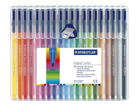 STAEDTLER TRIPLUS COLOR FIBRE-TIP PEN WLT20