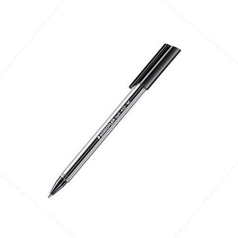 STAEDTLER TRIANGULAR BALLPOINT PEN 432 M BLACK