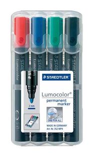 LUMOCOLOR PERMANENT MARKER 352 BULLET TIP WALLET 4