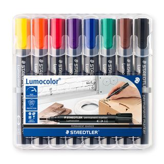 LUMOCOLOR PERMANENT MARKER 352 BULLET TIP WALLET 8