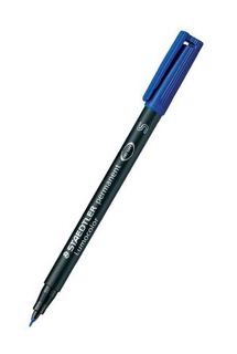 STAEDTLER LUMOCOLOR PEN 313 PERMANENT SF BLUE