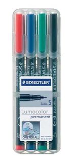 STAEDTLER LUMOCOLOR PEN 313 PERMANENT SF WALLET 4