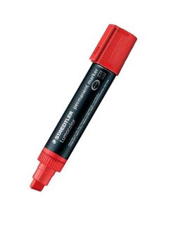 LUMOCOLOR PERMANENT MARKER 388 JUMBO RED