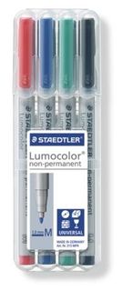 STAEDTLER LUMOCOLOR 315 NON-PERMANENT M WALLET 4