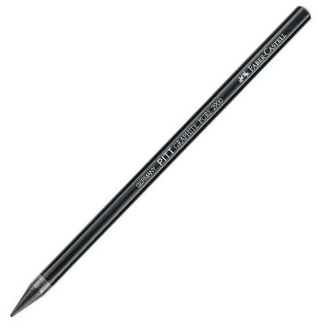 FABER PITT PURE GRAPHITE PENCIL 2900 6B