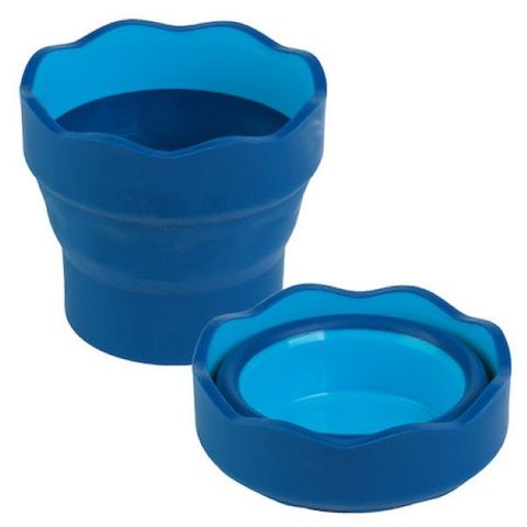 FABER CLICK & GO WATER CUP BLUE