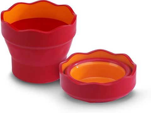 FABER CLICK & GO WATER CUP RED