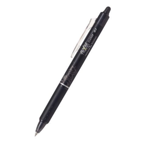 PILOT FRIXION ERASABLE BALL CLICKER PEN 0.7 BLACK