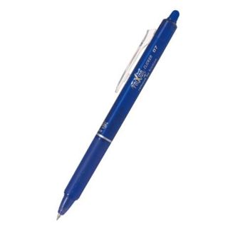 PILOT FRIXION ERASABLE BALL CLICKER PEN 0.7 BLUE