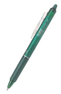 PILOT FRIXION ERASABLE BALL CLICKER PEN 0.7 GREEN