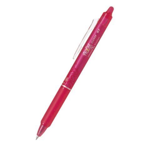 PILOT FRIXION ERASABLE BALL CLICKER PEN 0.7 PINK