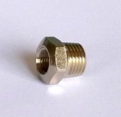 PAASCHE BRASS REDUCIN ADAPTOR 1/4 TO 1/8