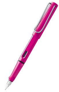 LAMY SAFARI FOUNTAIN PEN PINK MEDIUM 013