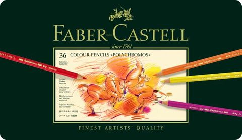 Faber Polychromos Pencil Tin Set 36