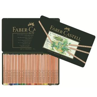 FABER PITT ARTIST PASTEL PENCIL TIN SET 36