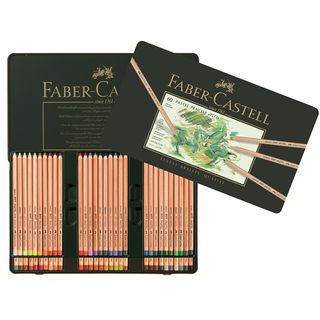 FABER PITT ARTIST PASTEL PENCIL TIN SET 60