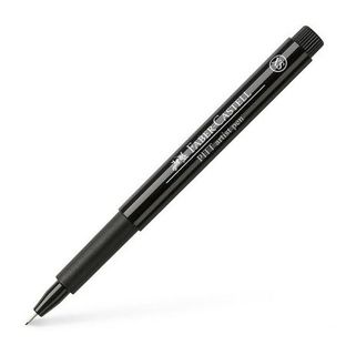 FABER PITT ARTIST EXTRA-SUPERFINE 0.1 BLACK