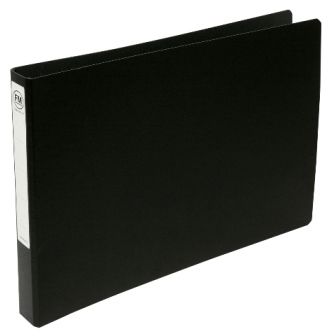 FM RINGBINDER OBLONG A3 3/26 TRUNKBOARD BLACK