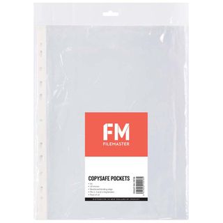 FM COPYSAFE POCKETS A4 PKT 10