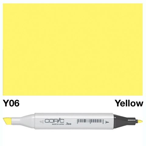 COPIC CLASSIC MARKER Y06 YELLOW