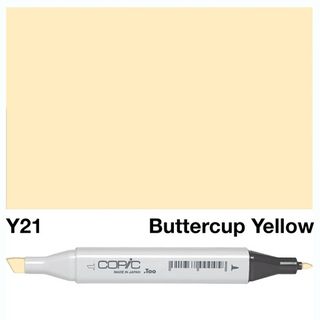 COPIC CLASSIC MARKER Y21 BUTTERCUP YELLOW