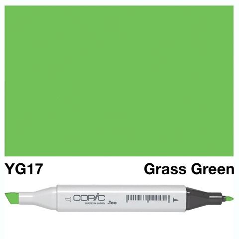 COPIC CLASSIC MARKER YG17 GRASS GREEN