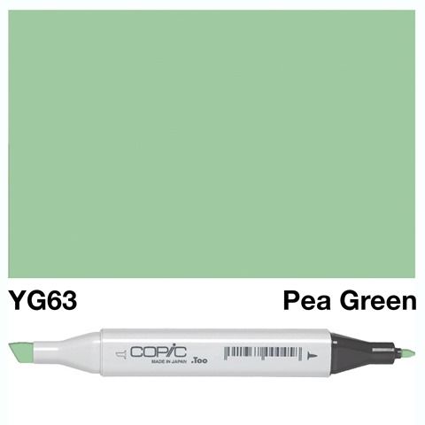 COPIC CLASSIC MARKER YG63 PEA GREEN