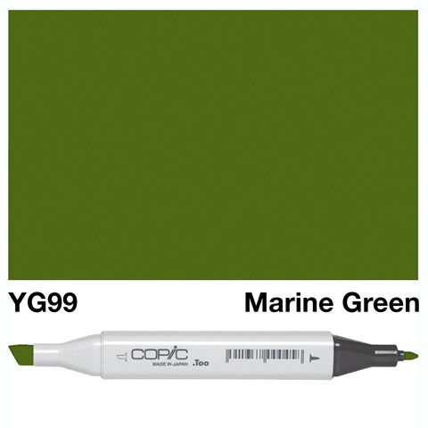 COPIC CLASSIC MARKER YG99 MARINE GREEN