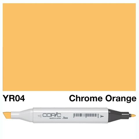 COPIC CLASSIC MARKER YR04 CHROME ORANGE